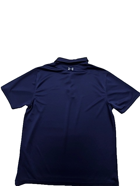 Under Armour UA Tech Polo Shirt Men's XL Navy Blue Moisture-Wicking