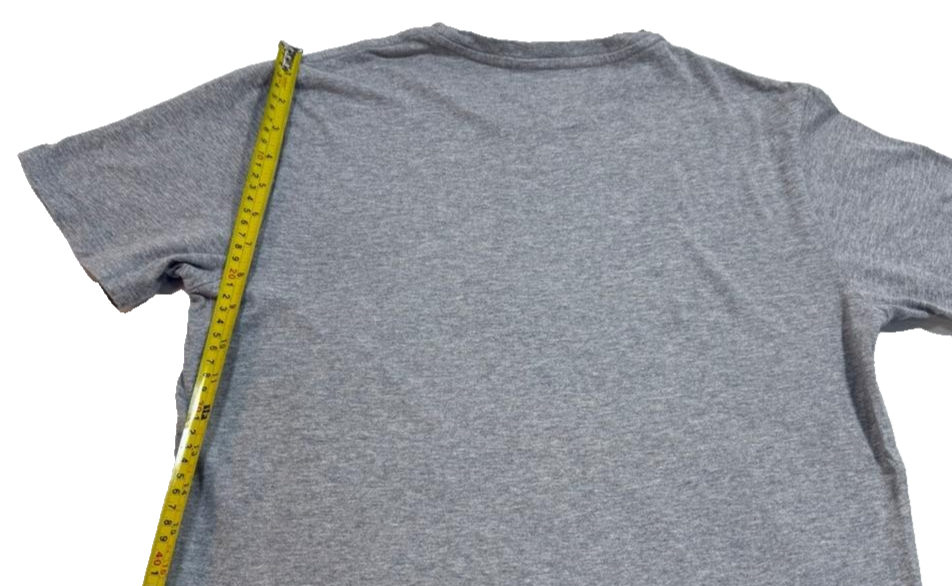 LeviS Men's Housemark Graphic Tee, Outline Midtone Grey Heather, Size M