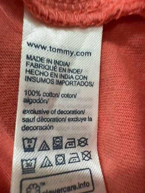 Tommy Hilfiger Men Red T-Shirt size XXL product image 4