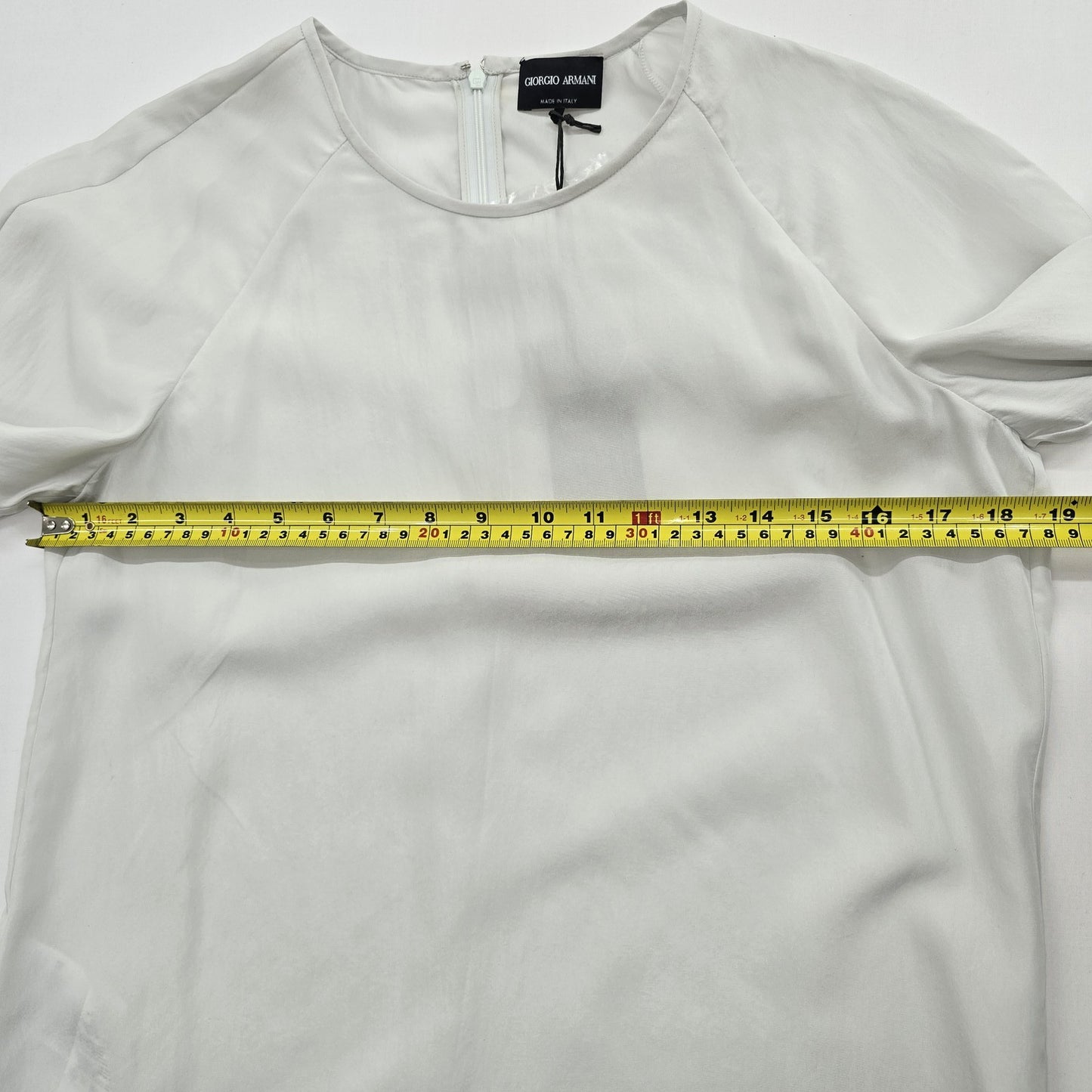 Giorgio Armani Women White Blouse size 42 product image 7