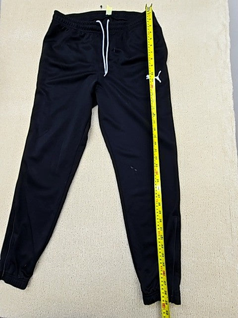 Puma Men's Black Activewear Track Pants Size L
