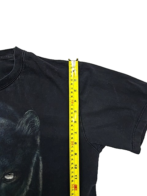 Wild Unisex Black Panther Graphic T-Shirt Size L
