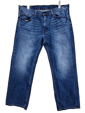 Levi's 559 Men's Medium Blue Relaxed Straight Jeans 38x30 Vintage