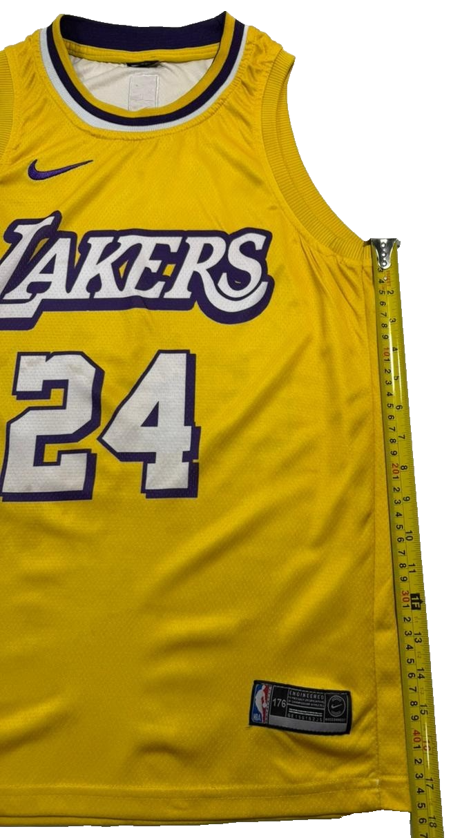 Nike La Lakers Kobe Bryant Yellow Statement Jersey Men's Size M