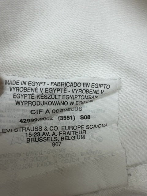 Levi's Men White T-Shirt size L product image 4