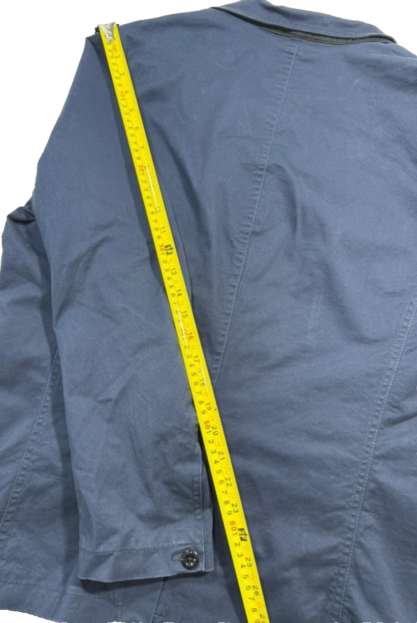 G-Star Raw Men's Blue Button Front Jacket Coat Size XL