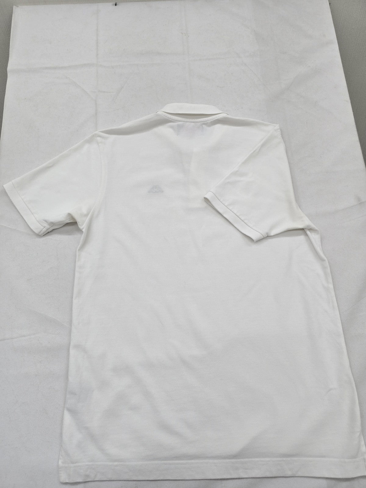 Kappa Men's White Cotton Polo Shirt Large Short Sleeve Button
