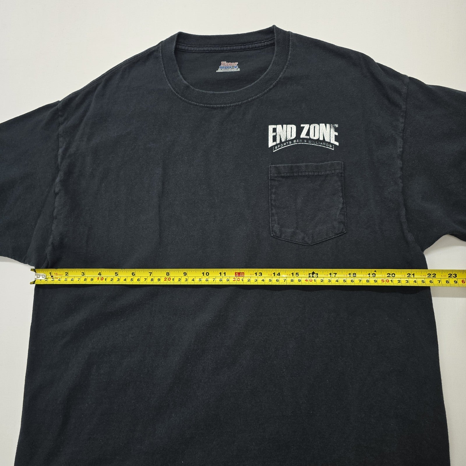 Hanes Men Black T-Shirt size XL product image 7