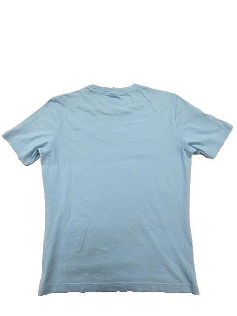 Champion Light Blue Small Short Sleeve Crewneck Logo T-Shirt Unisex