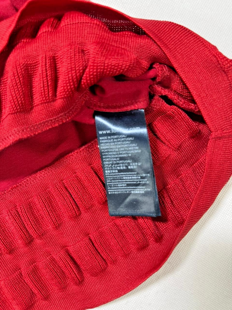 Tommy Hilfiger Red Light Weight Sweater For Women - Size XS