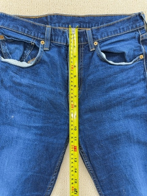 Levi's 511 Slim Fit Men's Blue Medium Wash Jeans Low Rise