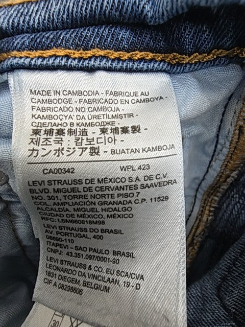 Levi's Men Blue Jeans size W24 L28 product image 6