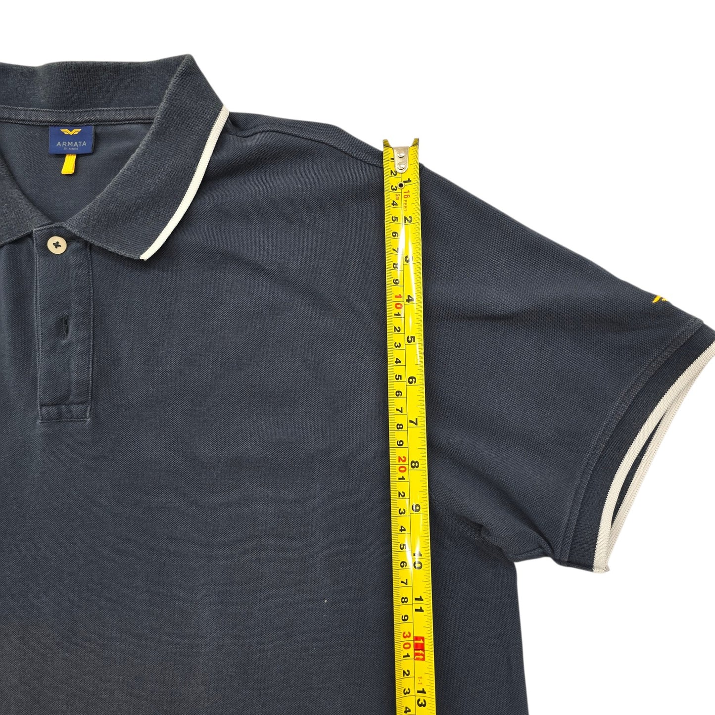 Armata Di Mare Men Navy Polo Shirt size XL product image 6