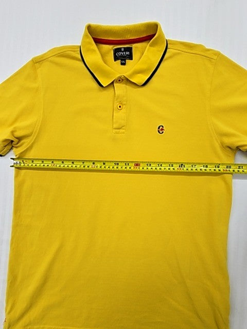 Coveri Men Yellow Polo Shirt size XXL product image 7