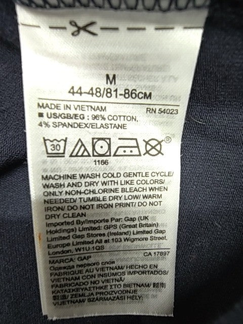 GAP Men Black T-Shirt size M product image 5