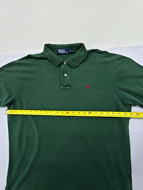 Polo Ralph Lauren Men's Green Classic Fit Polo Shirt Size L