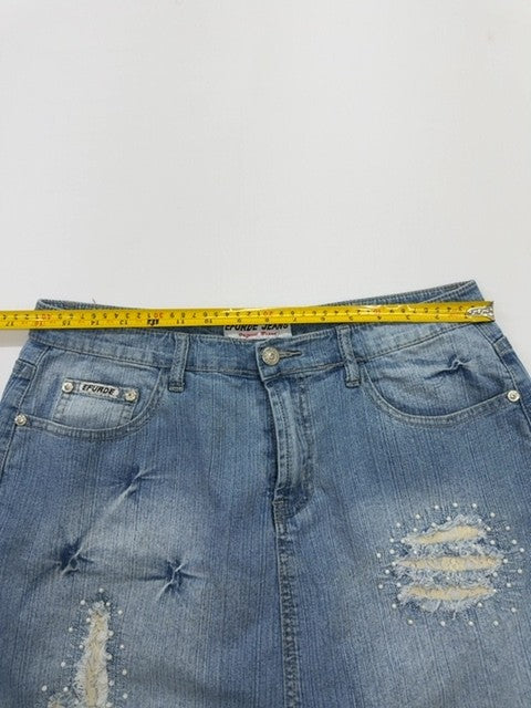 Artistic Haul Women Blue Skirt size XL product image 6