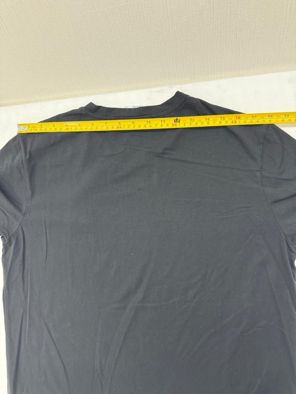 Champion Men's Black C Logo Crewneck T-Shirt 3XL Short Sleeve