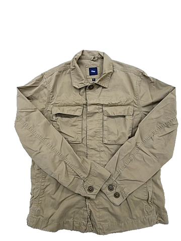 Gap Men's Khaki Canvas Utility Cargo Jacket Size S