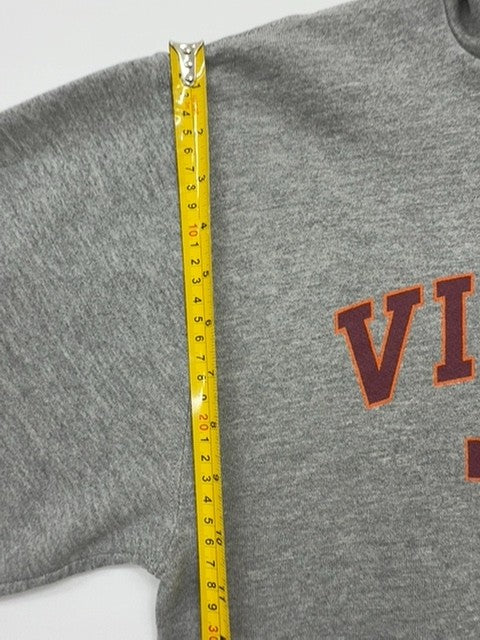 RUSSELL ATHLETIC Boys Heather Gray Hoodie VT Logo Size S Used