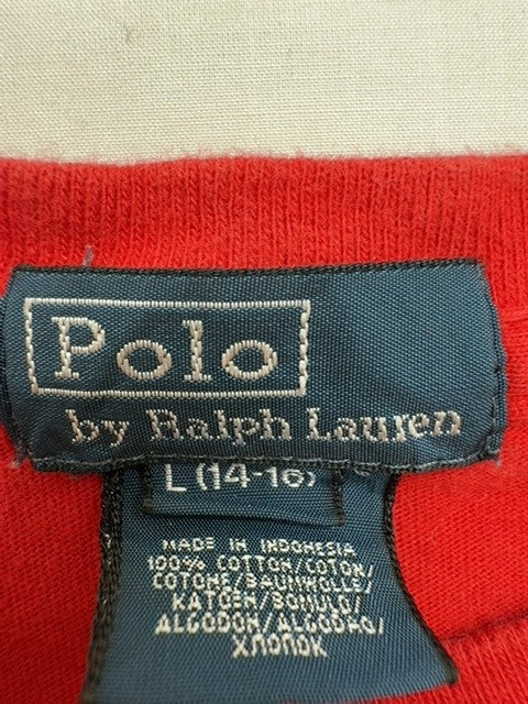 Polo Ralph Lauren Boys Red T-Shirt size L product image 4