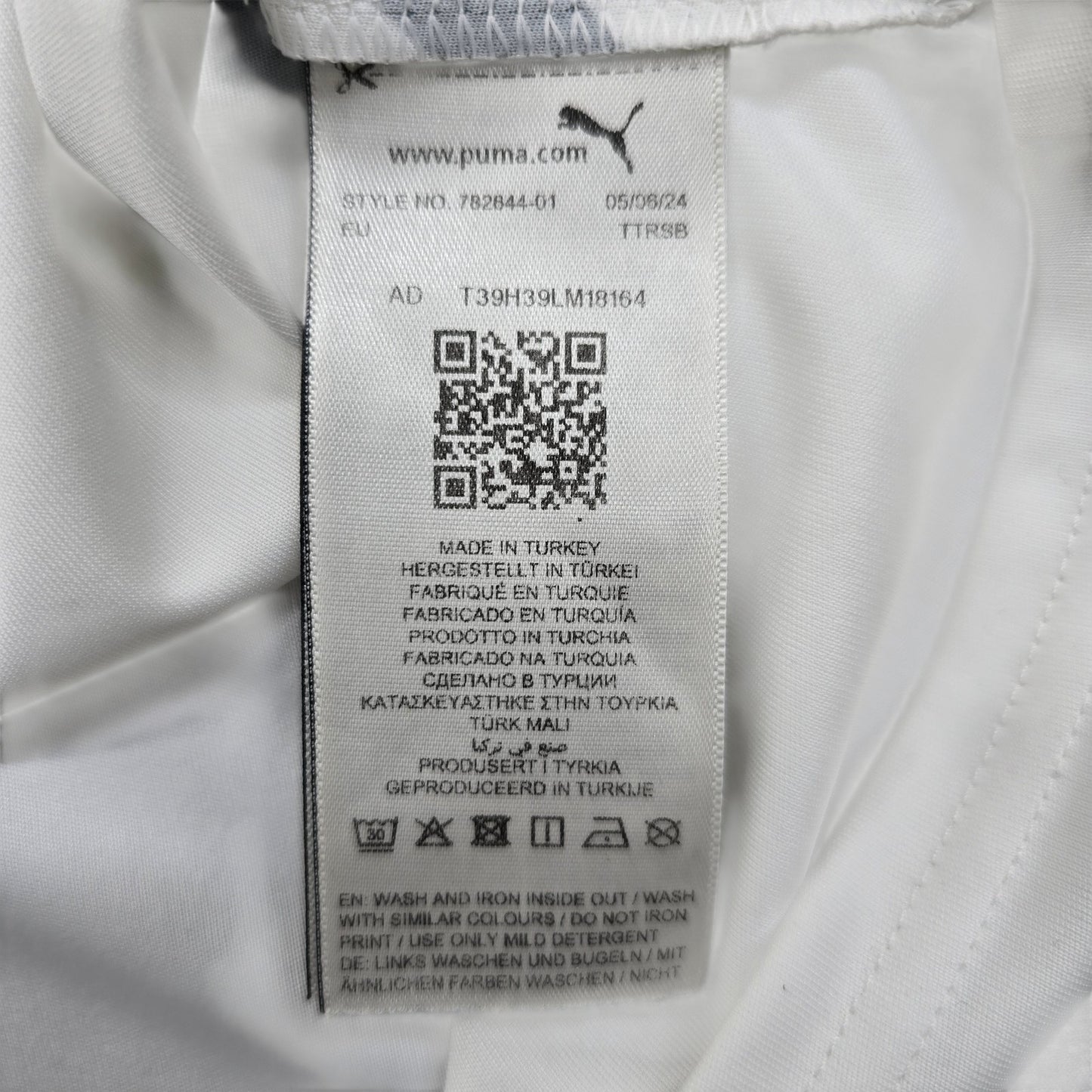 Puma Men White Shirt size XL product image 4