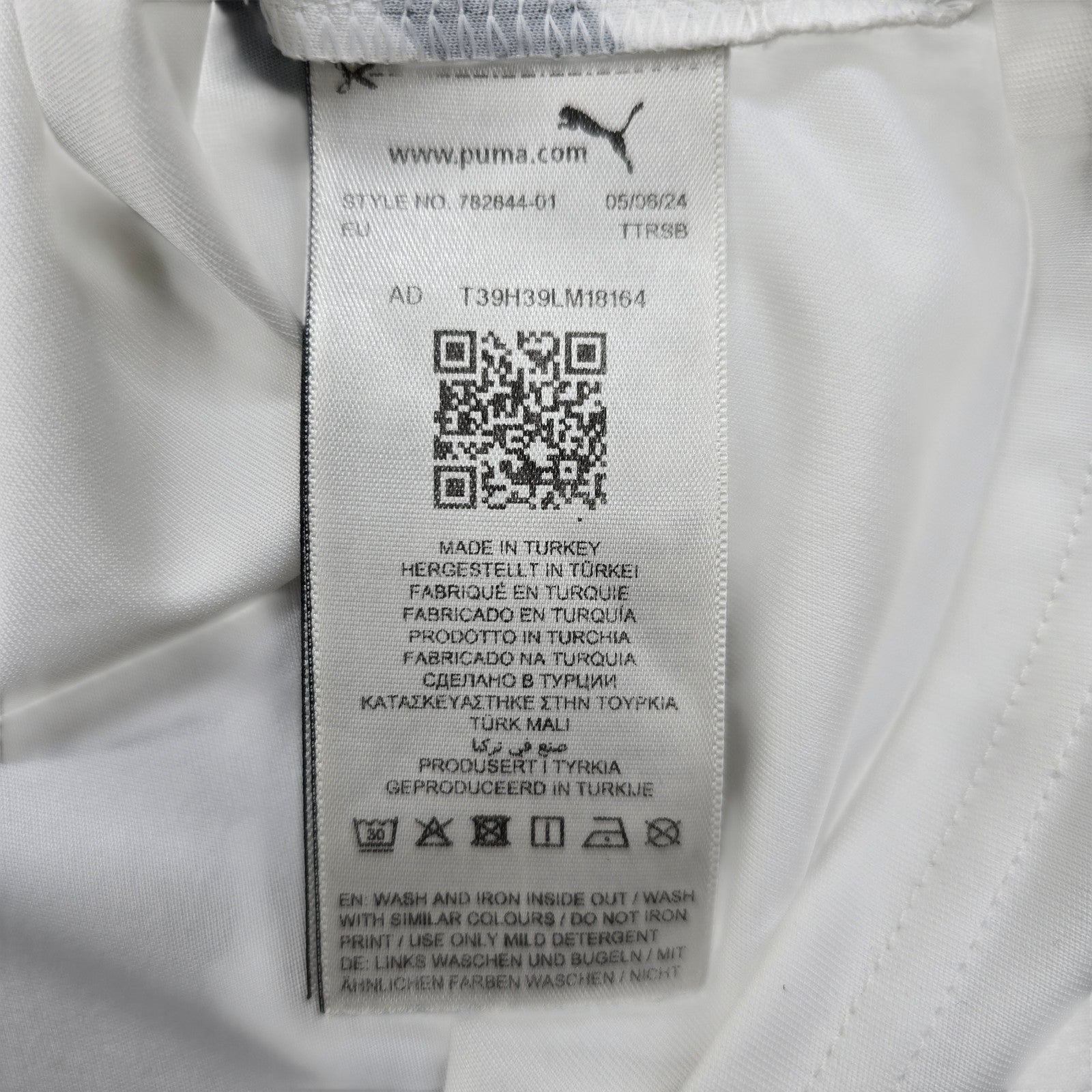 Puma Men White Shirt size XL product image 4