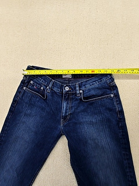Tommy Hilfiger Denim Women's Vintage Blue Jeans Size L 31x34 Vintage