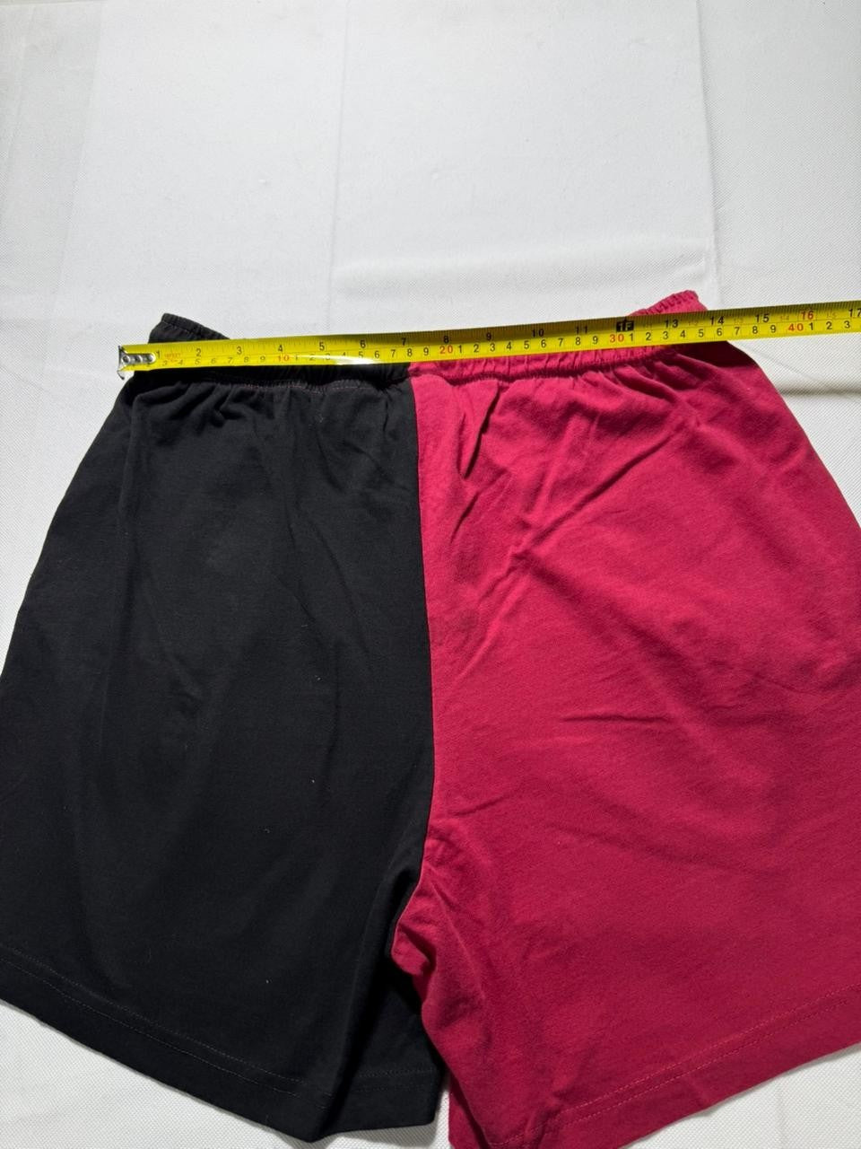 Chicago Bulls Shorts Men's Patches Logo Pro Standard Black Red | S