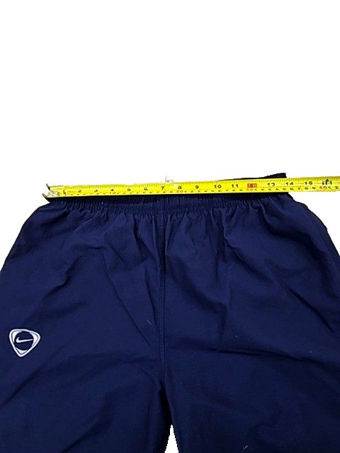 Nike Men's Navy Track Pants Size M Tapered Leg