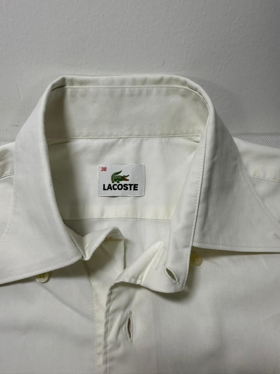 Lacoste Mens Regular Fit Premium Cotton Shirt | 38