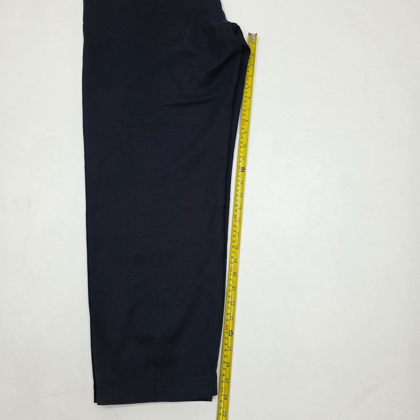 Giorgio Armani Pleated Wide-Leg Cropped Trousers Leg 50R BNWT