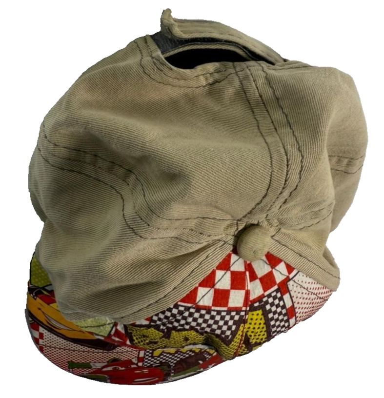 Kids Unisex Disney Pixar Cars Lightning Mcqueen Baseball Cap Comic Print Kron