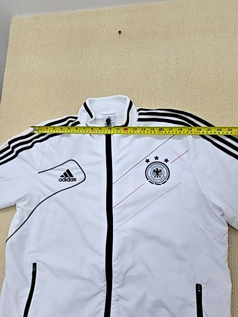 Adidas Men's White Germany Team Track Jacket XL Vintage