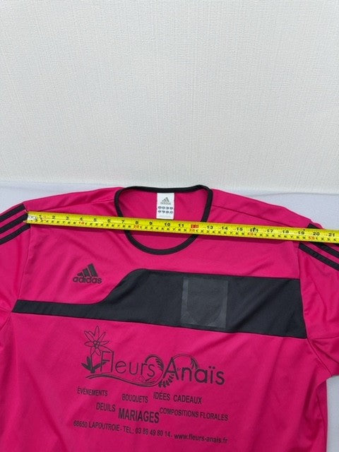 Adidas Pink Jersey XL Short Sleeve Crewneck Unisex