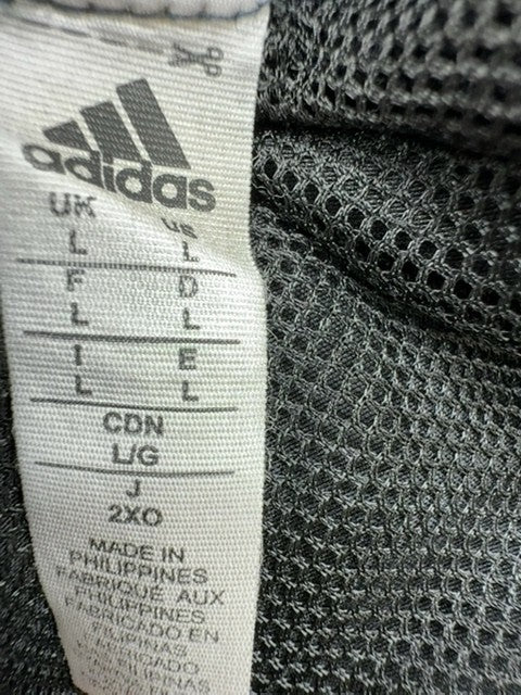 Adidas Originals Men's Navy Track Pants L 3-Stripes Tapered