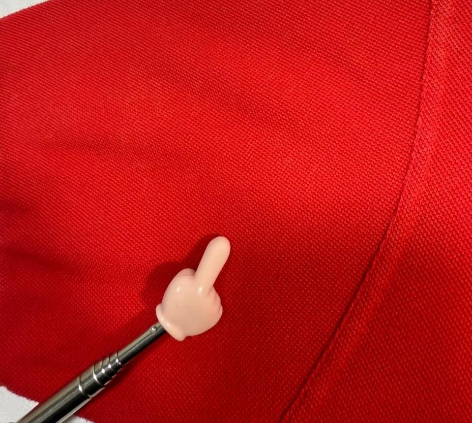 Tommy Hilfiger Men's Red Polo Shirt Size M Embroidered Logo Casual Shirt