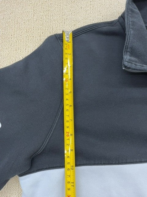 Puma Men's Black Gray Full Zip Track Jacket Size L