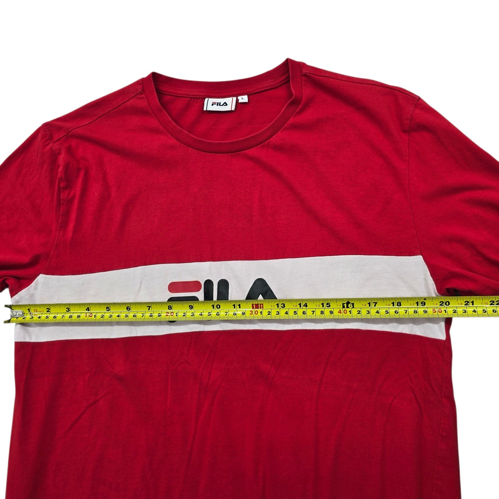 Fila Men Red T-Shirt size L product image 7