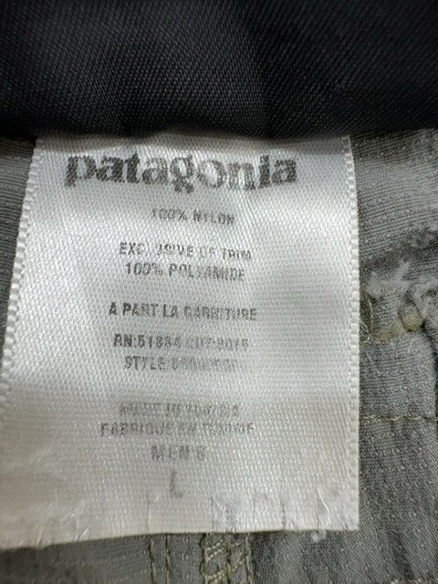 Patagonia Men's Gray Nylon Cargo Pants Size L