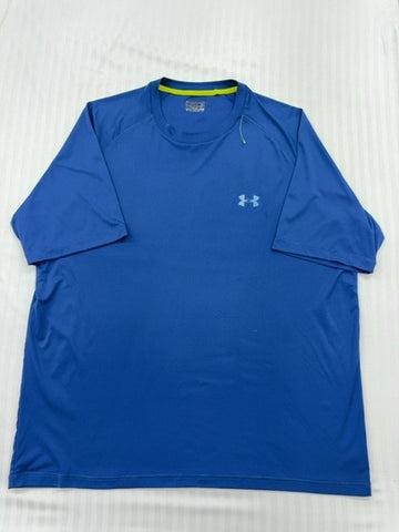 Under Armour Men's Blue UA Tech Quick-Dry T-Shirt Loose Fit