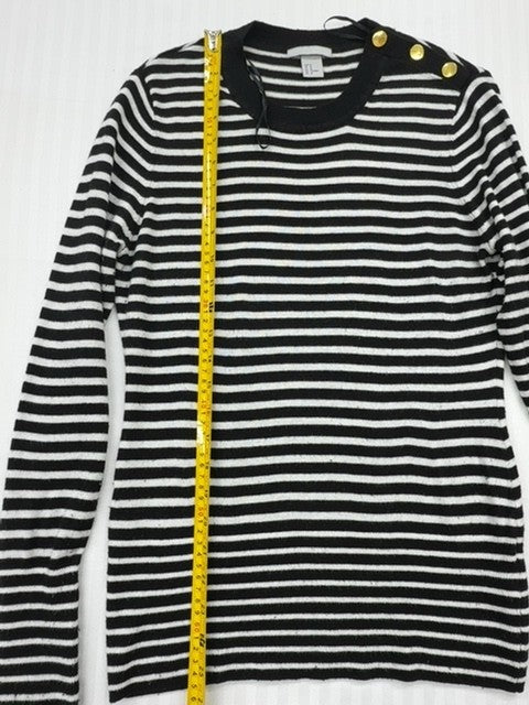 H&M Women Black Sweater size M product image 5