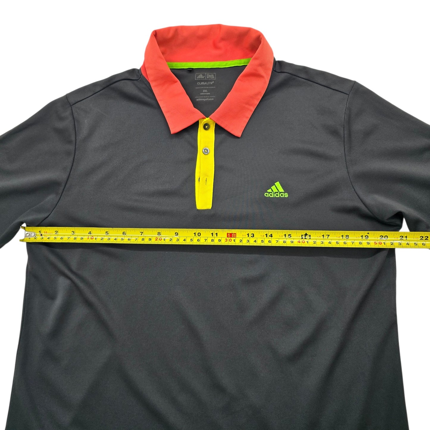 Adidas Men Black Polo Shirt size XXL product image 7