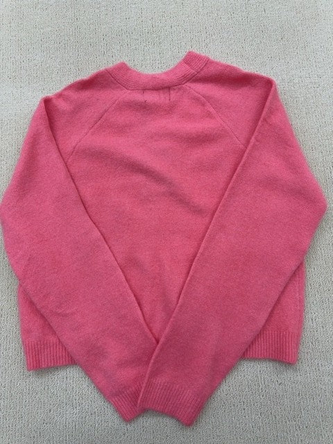Pieces Women's Cardigan – Size M, Floral, Long Sleeve