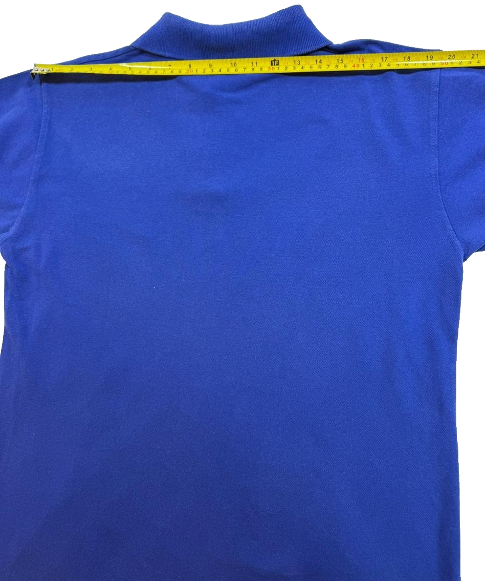 Men's Lacoste Regualr Fit Cotton Polo Shirt Size XL Blue