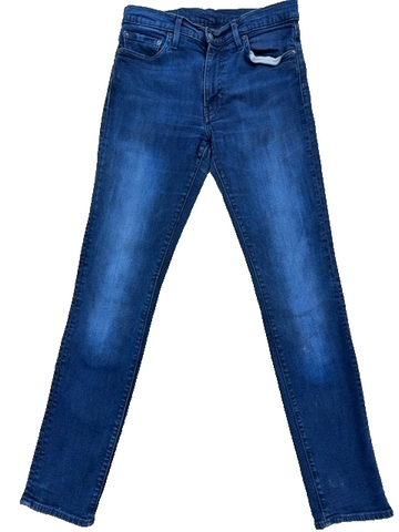 Levi's Men's Slim Premium Blue Denim Jeans Button Closure