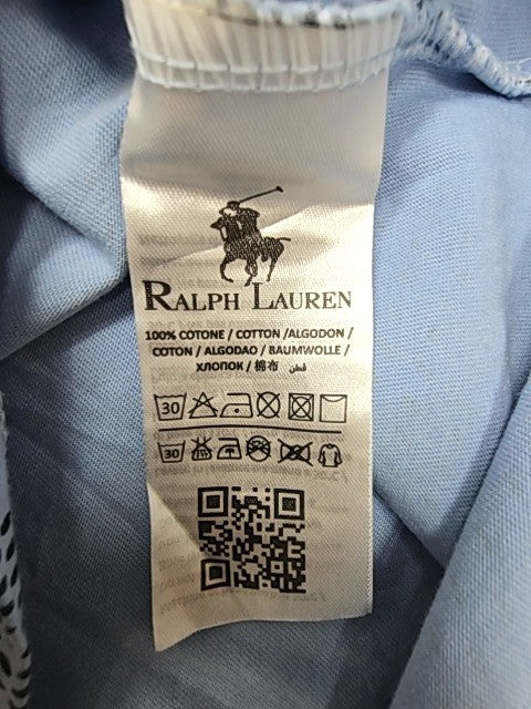Ralph Lauren Men's Light Blue Big & Tall Geometric T-Shirt XL