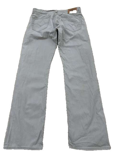 Levi's Men's Grey 505 Straight Jeans 34x34 Regular Fit