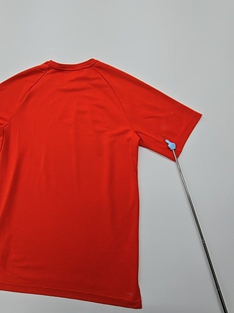 Adidas Men Red Climacool Athletic T-Shirt Size XL Performance Knit