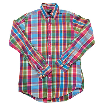 Polo Ralph Lauren Multi Plaid Custom Fit S Long Sleeve Shirt